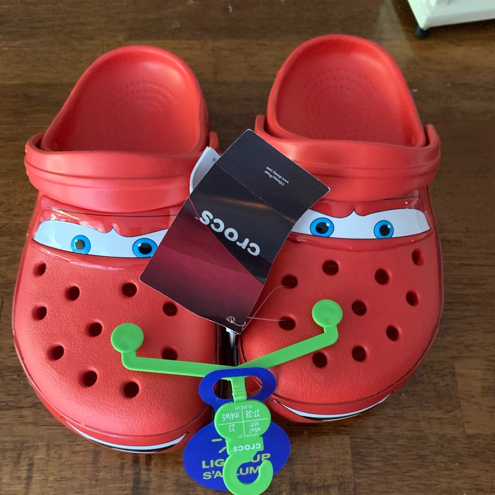 Limited Edition Lighting McQueen Crocs